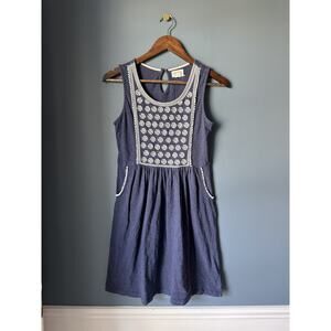 Johnnie b (mini Boden) Embroidered Tank Dress‎